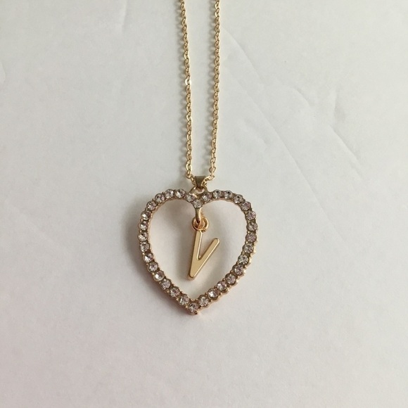 V) FASHION JEWELRY NECKLACE - Picture 2 of 5